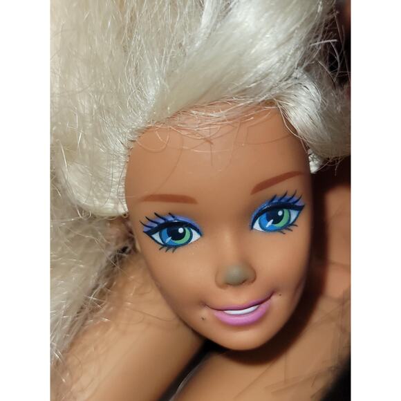 A Vintage Lot of Barbie Body Parts Doll Parts 2 Tatooed Arms Parts Lot 10 - Picture 8 of 13